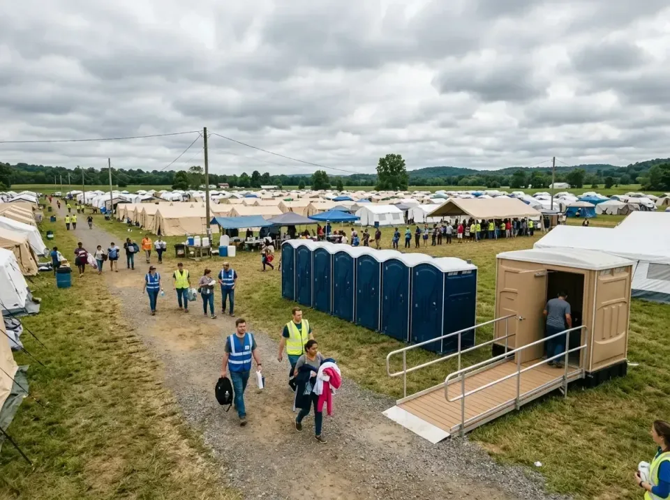 disaster-relief-camp-restrooms-010 — frequently asked questions, Dumpster & Portable Bathrooms Rental in Oakland City, IN